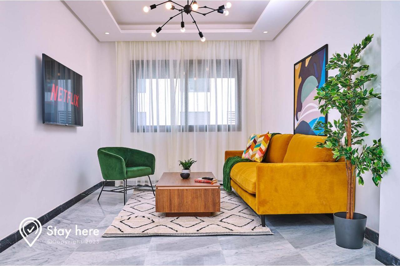 Stayhere Rabat - Hay Riad - Sophisticated Residence Exterior foto