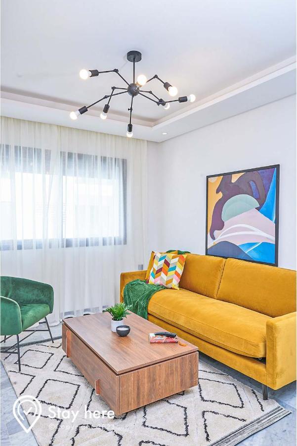 Stayhere Rabat - Hay Riad - Sophisticated Residence Exterior foto