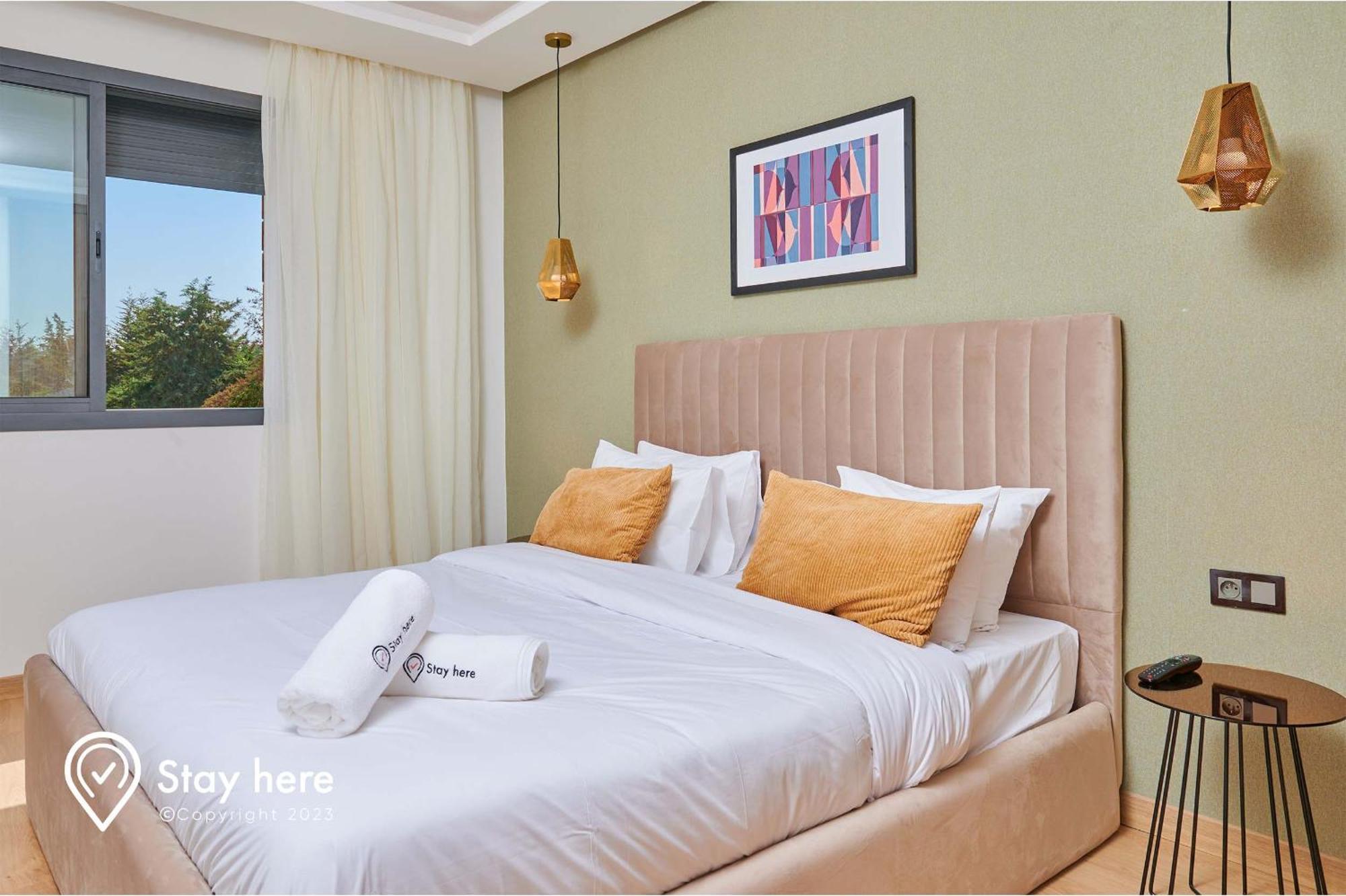 Stayhere Rabat - Hay Riad - Sophisticated Residence Exterior foto