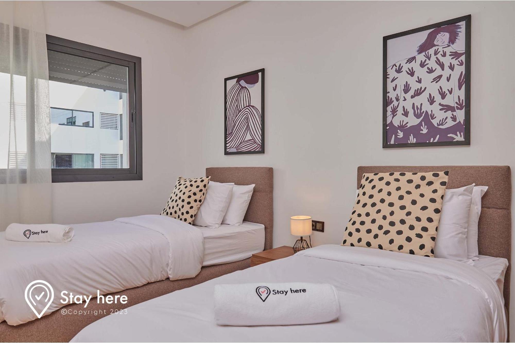 Stayhere Rabat - Hay Riad - Sophisticated Residence Exterior foto