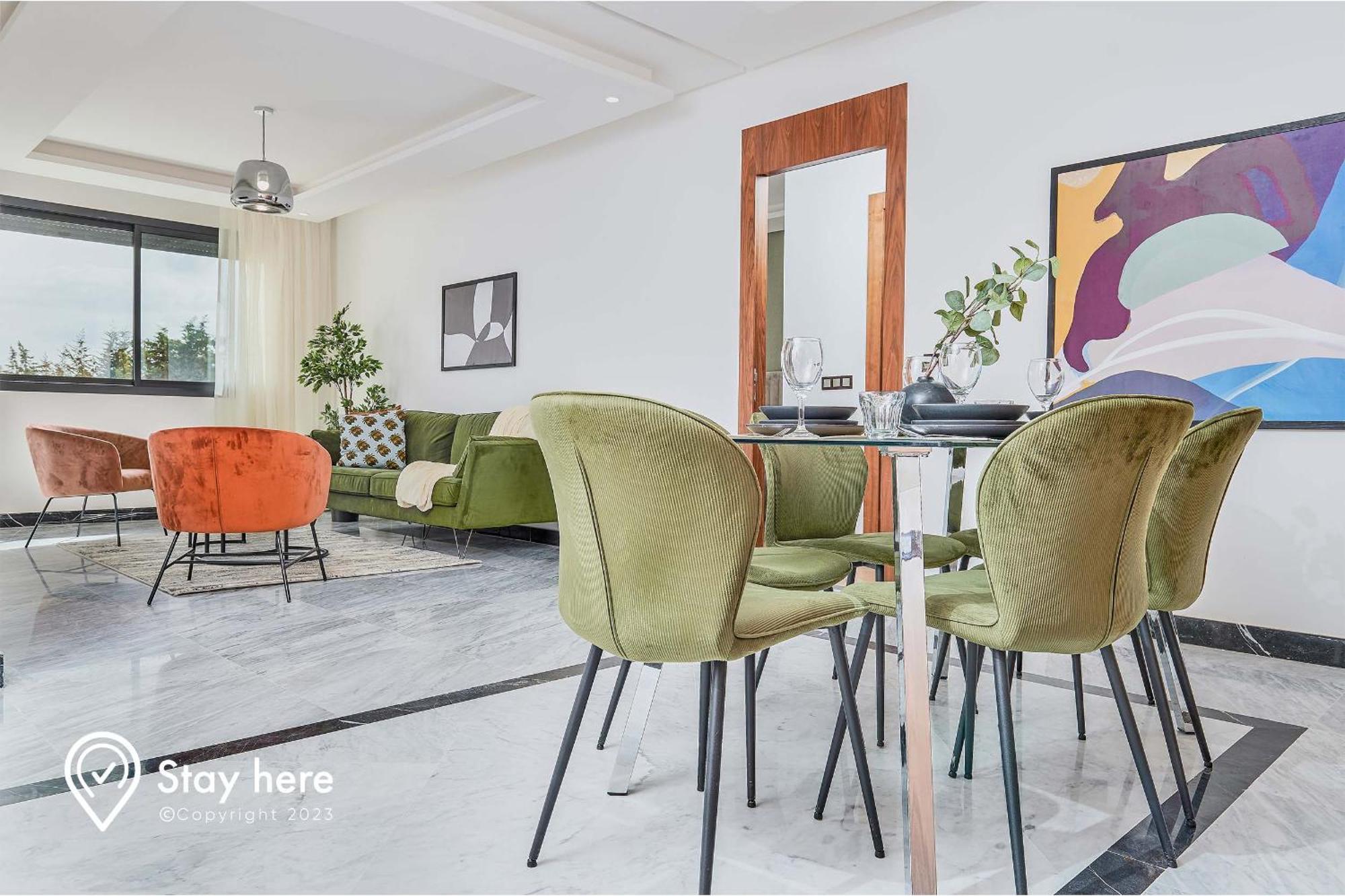 Stayhere Rabat - Hay Riad - Sophisticated Residence Exterior foto